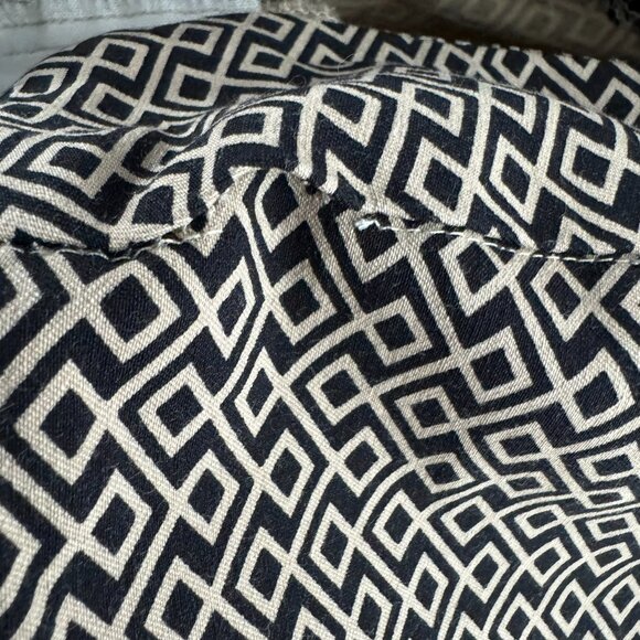 Lulu B Cropped Pull On Pants Womens Size 16 Geometric Print Stretch PT-2447 - Picture 7 of 11